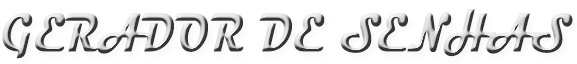 Gerador de Senha Logo
